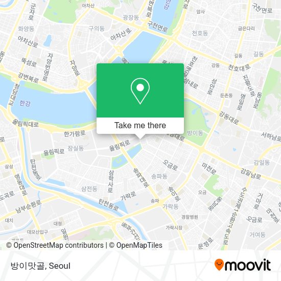 방이맛골 map