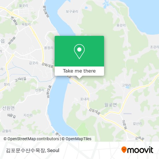 김포문수산수목장 map