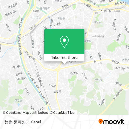 농협 문화센터 map