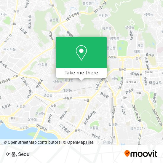 여울 map