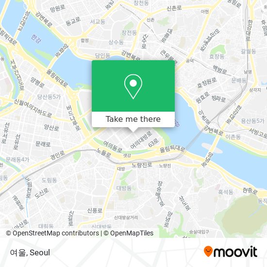 여울 map