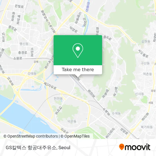 GS칼텍스 항공대주유소 map