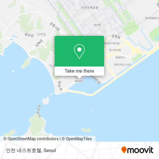 인천 네스트호텔 map