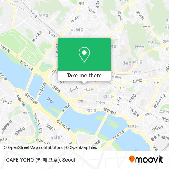 CAFE YOHO (카페요호) map