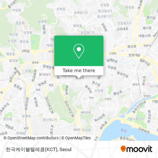 한국케이블텔레콤(KCT) map