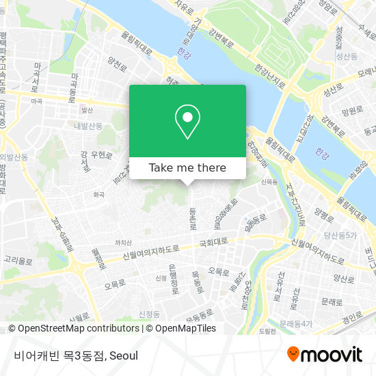 비어캐빈 목3동점 map