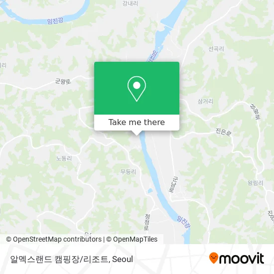 알멕스랜드 캠핑장/리조트 map