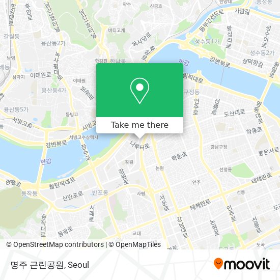 명주 근린공원 map