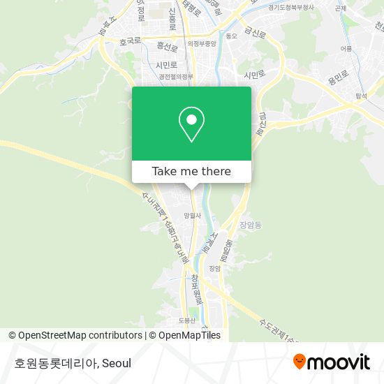 호원동롯데리아 map