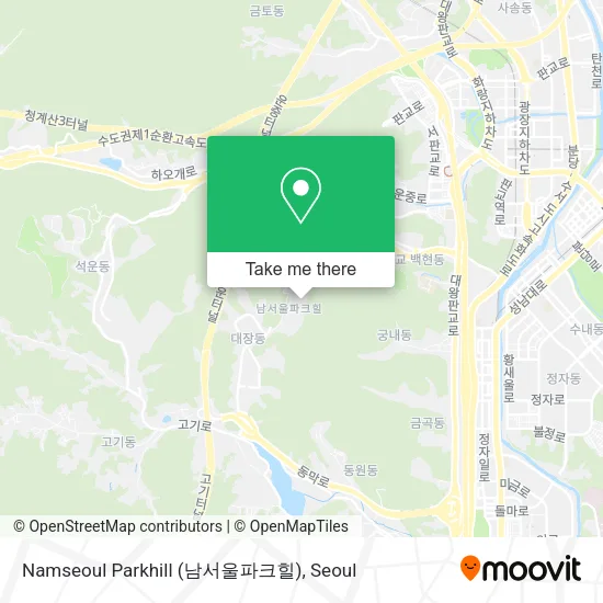 Namseoul Parkhill (남서울파크힐) map