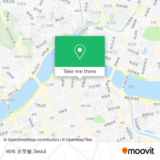 베베 포켓볼 map