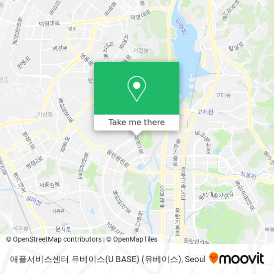 애플서비스센터 유베이스(U BASE) (유베이스) map