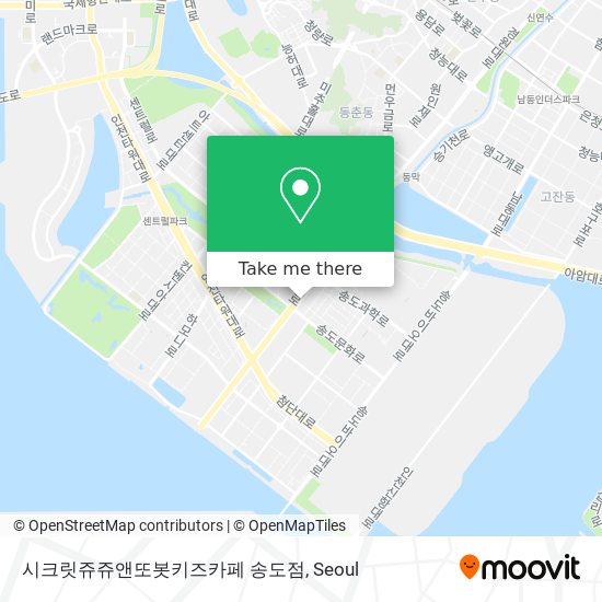 시크릿쥬쥬앤또봇키즈카페 송도점 map