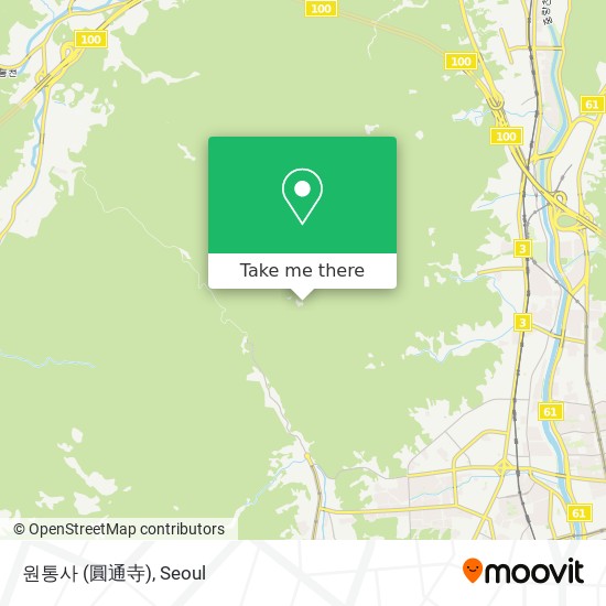 원통사 (圓通寺) map