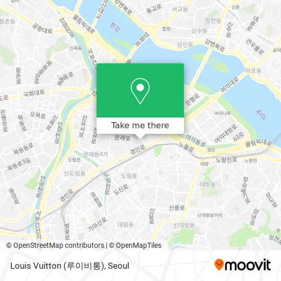 Louis Vuitton (루이비통) map