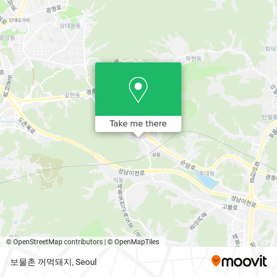 バス または 地下鉄 - サブウェイで광주시, 경기도の보물촌 꺼먹돼지への行き方|Moovit