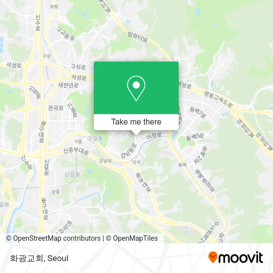 화광교회 map