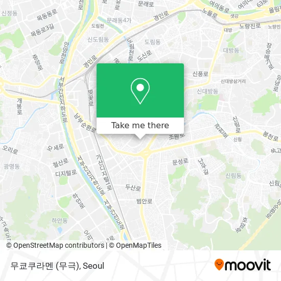 무쿄쿠라멘 (무극) map