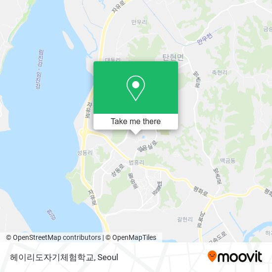 헤이리도자기체험학교 map