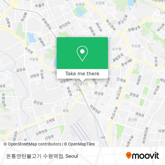 온통연탄불고기 수원역점 map