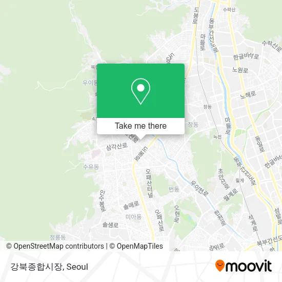 강북종합시장 map