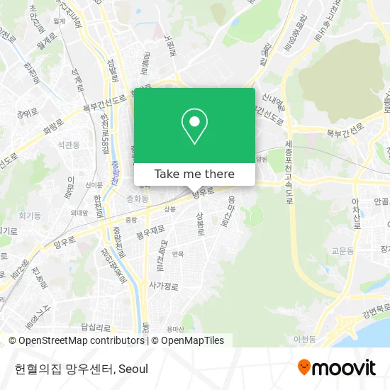헌혈의집 망우센터 map