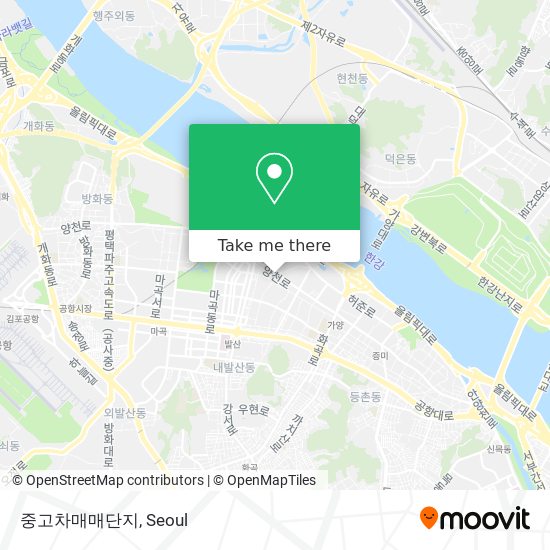 중고차매매단지 map