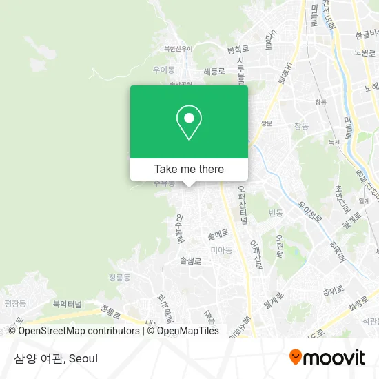 삼양 여관 map