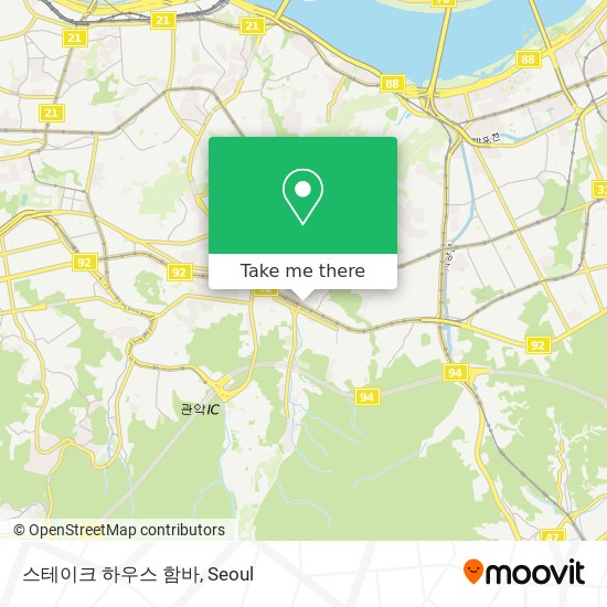 스테이크 하우스 함바 map