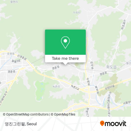 영진그린필 map