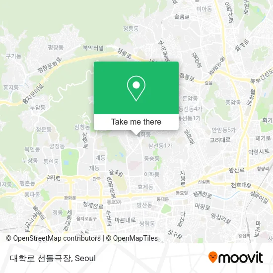 대학로 선돌극장 map