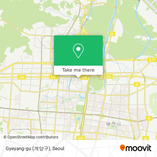 Gyeyang-gu (계양구) map
