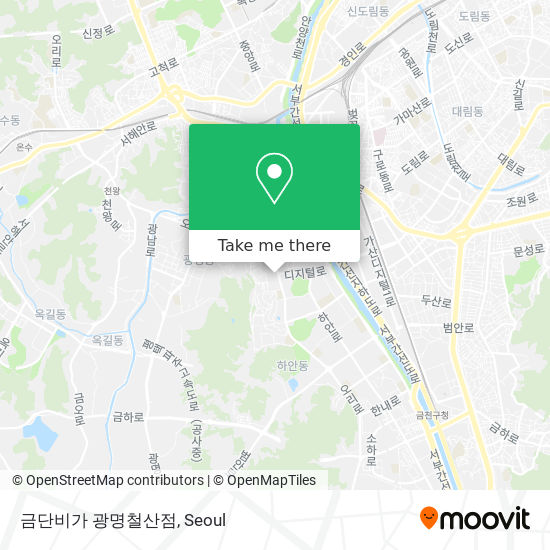 금단비가 광명철산점 map