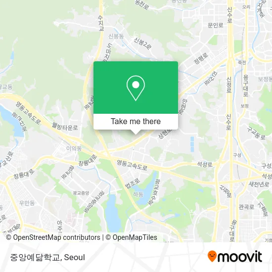 중앙예닮학교 map