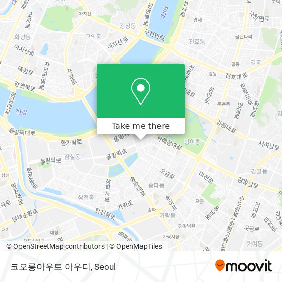 코오롱아우토 아우디 map