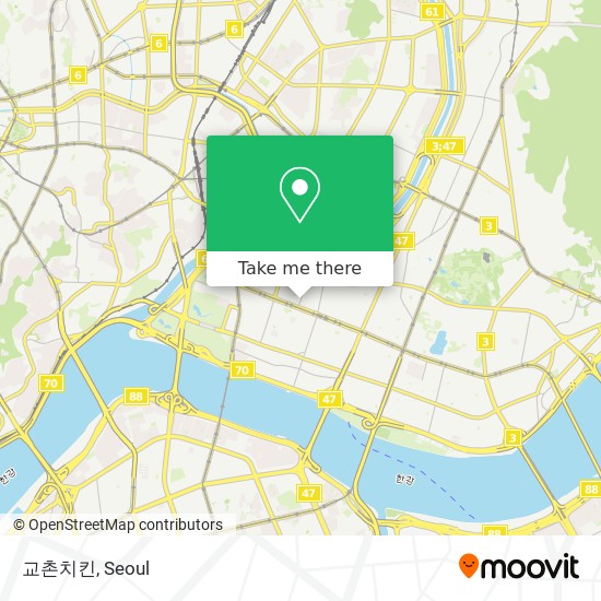 교촌치킨 map