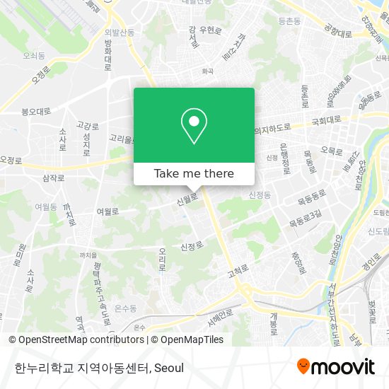 한누리학교 지역아동센터 map