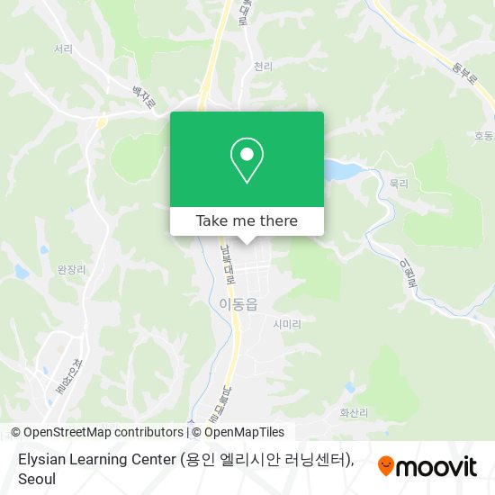 Elysian Learning Center (용인 엘리시안 러닝센터) map