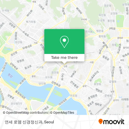 연세 로뎀 신경정신과 map