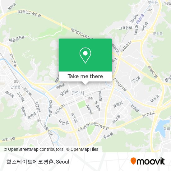 힐스테이트에코평촌 map