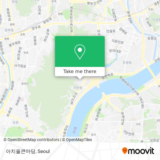 아치울큰마당 map