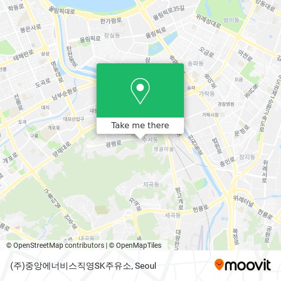 (주)중앙에너비스직영SK주유소 map