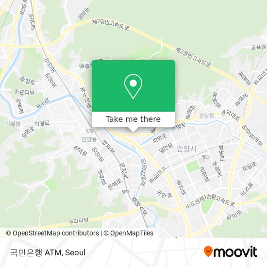 국민은행 ATM map