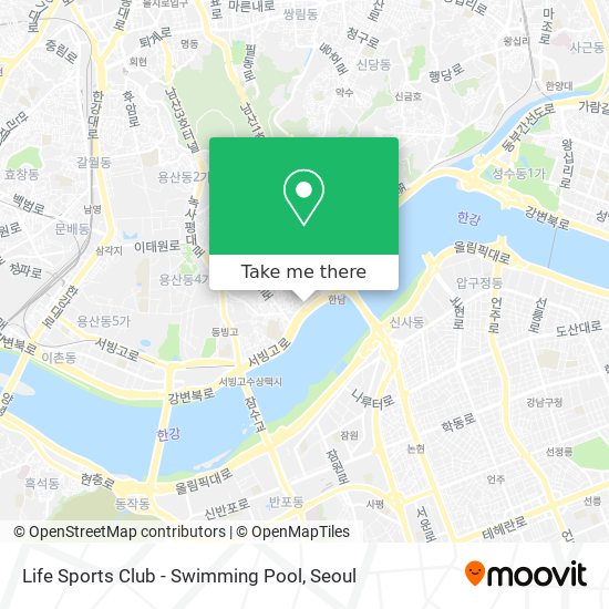 How to get to Life Sports Club - Swimming Pool in 용산구, 서울시 by Bus or Subway | Moovit