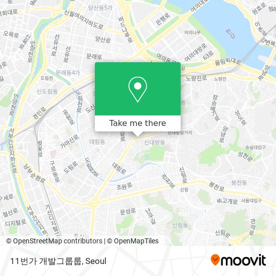 11번가 개발그룹룹 map