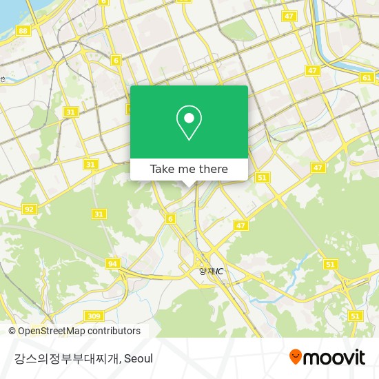 강스의정부부대찌개 map