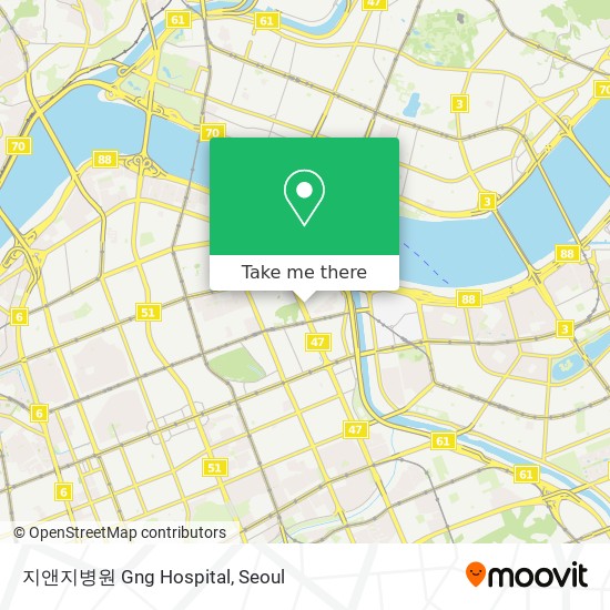 지앤지병원 Gng Hospital map