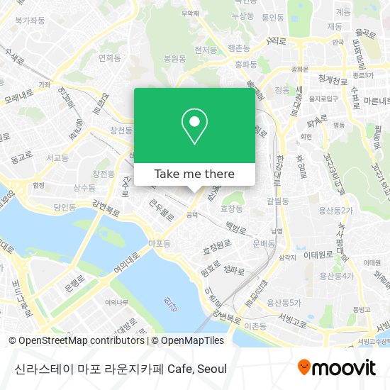 신라스테이 마포 라운지카페 Cafe map