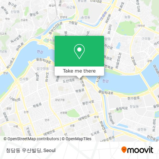 청담동 우산빌딩 map