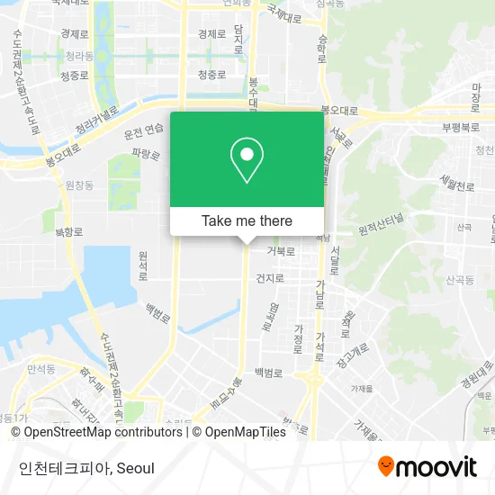 인천테크피아 map